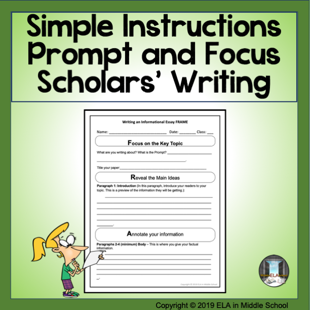 Writing with FRAMEs: The Informational Essay